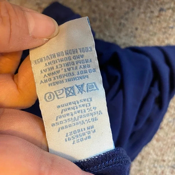 Boden Maternity Blue Leggings Plus Size 16 Super Stretchy - Picture 6 of 7